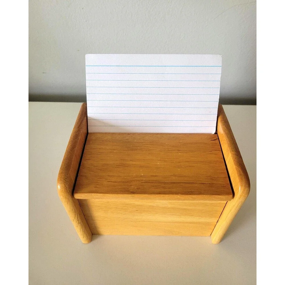 Unbranded recipe box